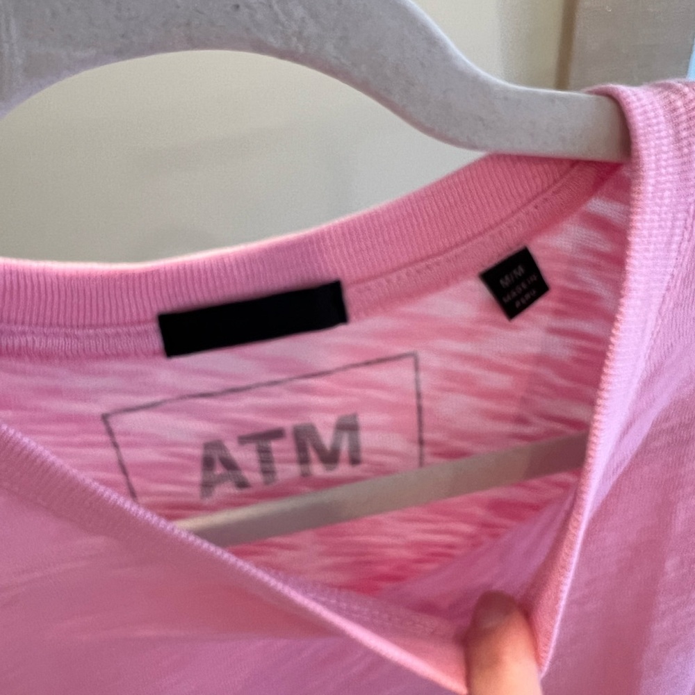 ATM pink tshirt Sz M - Picture 2 of 2